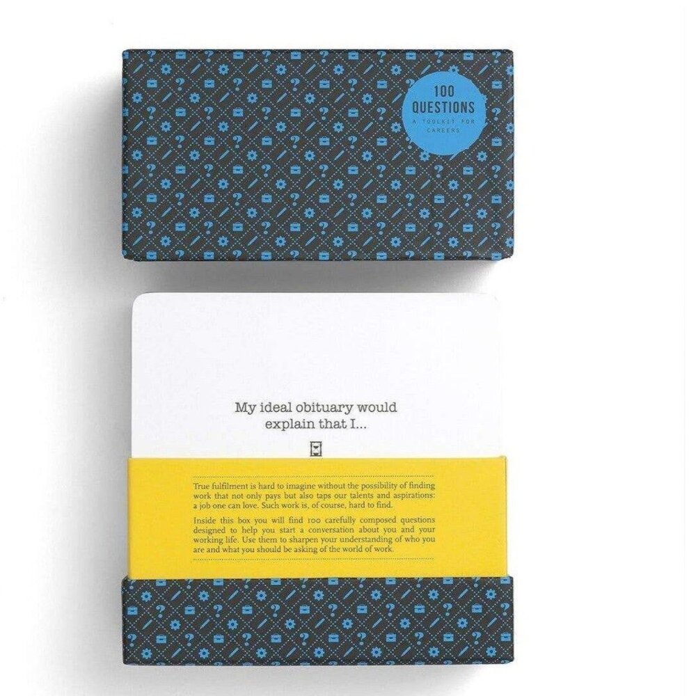 100 Questions Card Game: Careers The School of Life